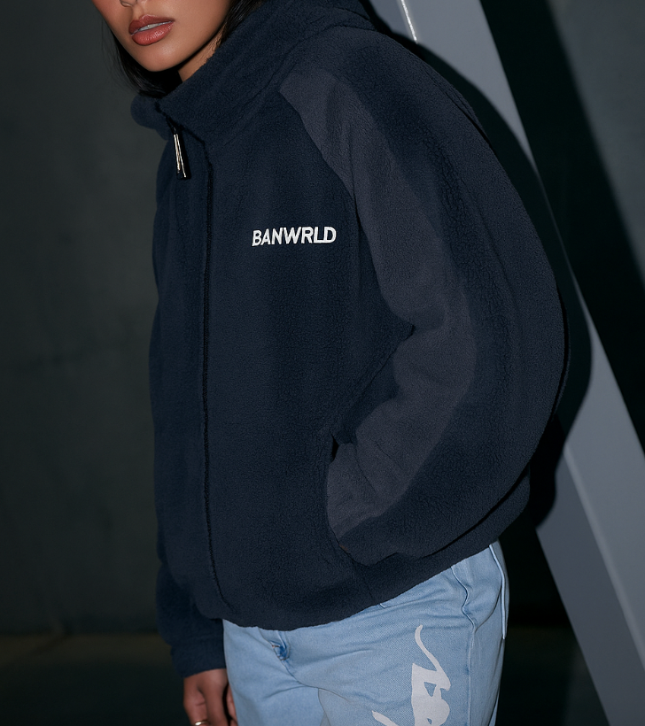 BANWRLD Origin Sherpa hoodie