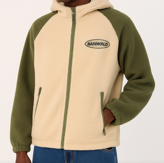BANWRLD Day1 Sherpa hoodie